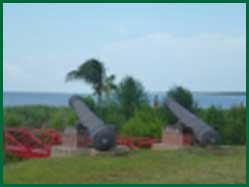 kanonnen van het fort